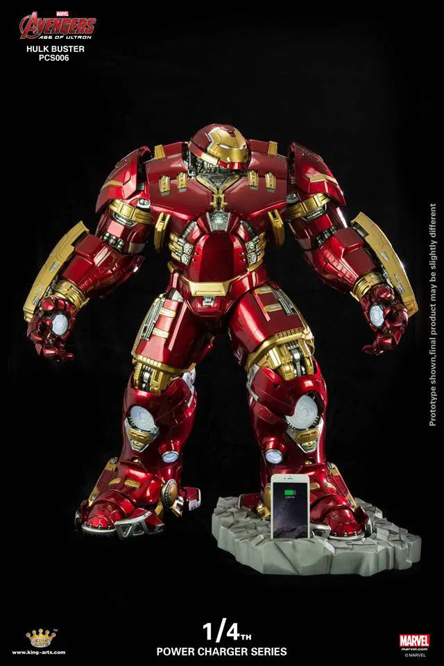 King Arts Avengers Age of Ultron 1/4 Power Charger Series Hulkbuster