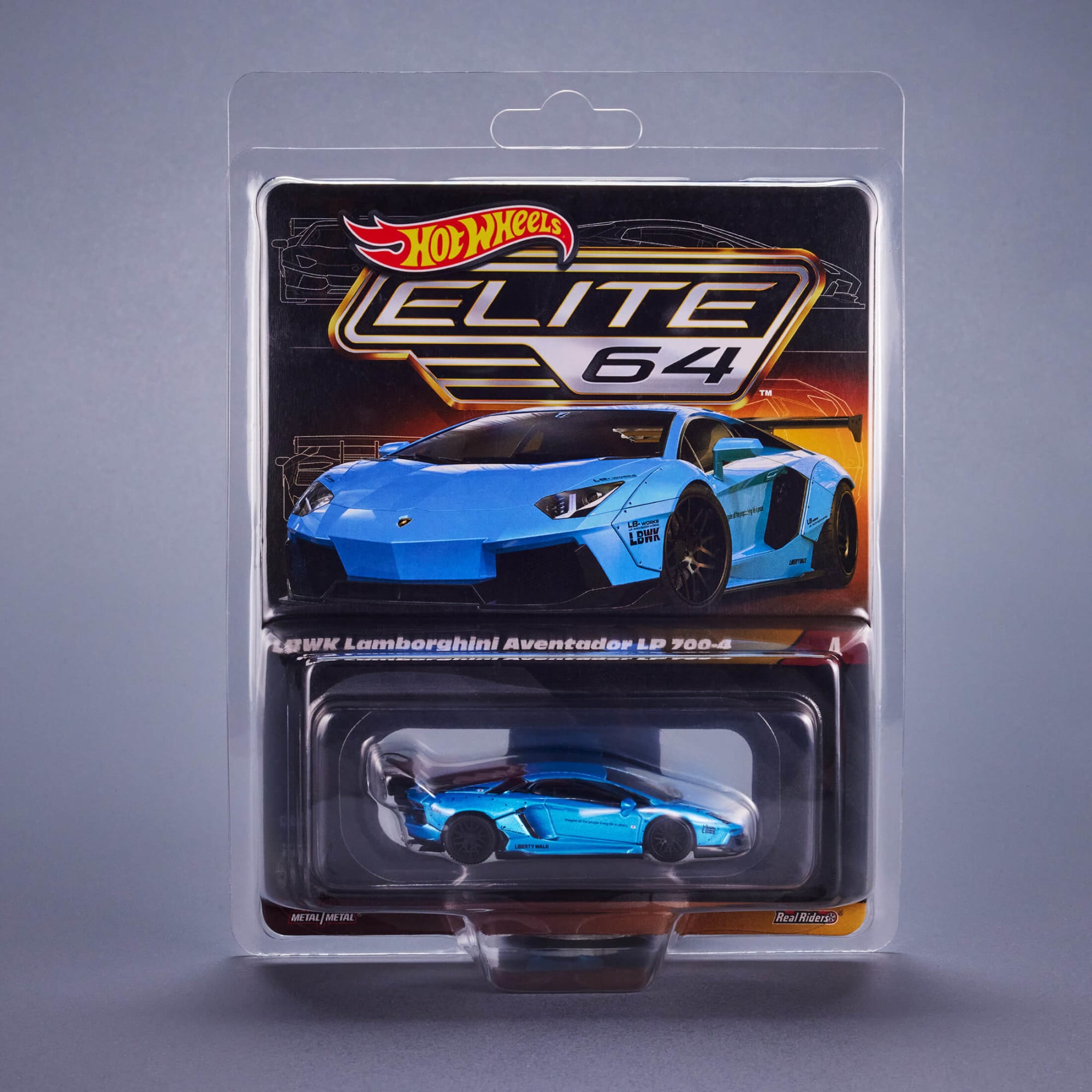 Hot Wheels Elite 64 LBWK Lamborghini Aventador LP 700-4 (Creations Exclusive)