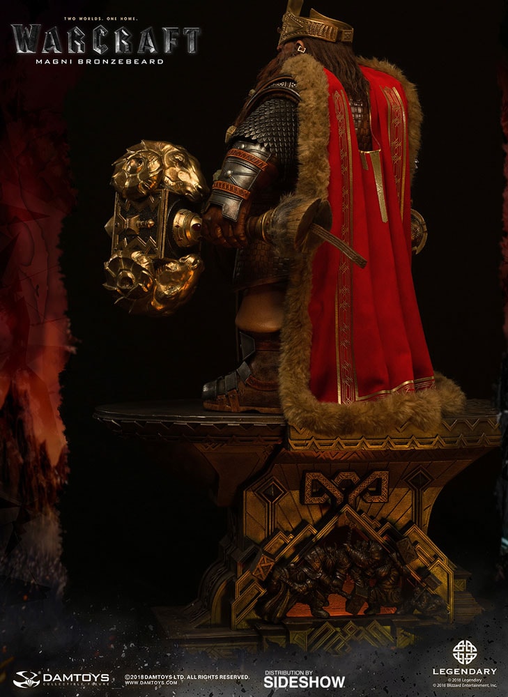 MAGNI BRONZEBEARD Statues by Damtoys