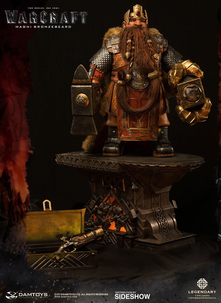 MAGNI BRONZEBEARD Statues by Damtoys