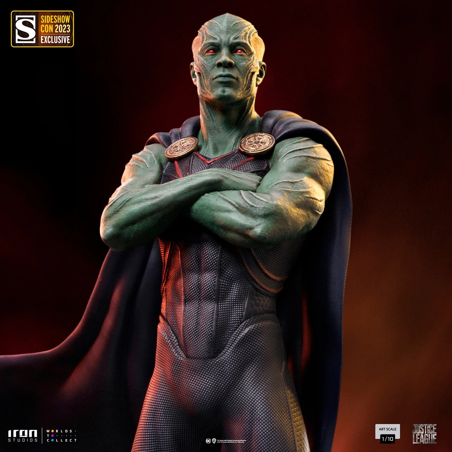 Martian Manhunter Art Scale Statue 1/10 (CCXP Exclusive) By Iron Studios