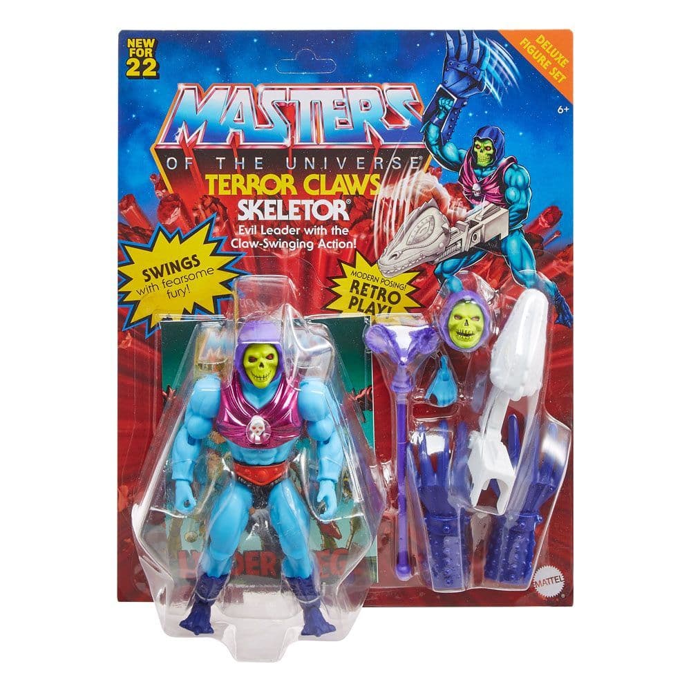Masters of the Universe Origins Terror Claw Skeletor Deluxe By Mattel