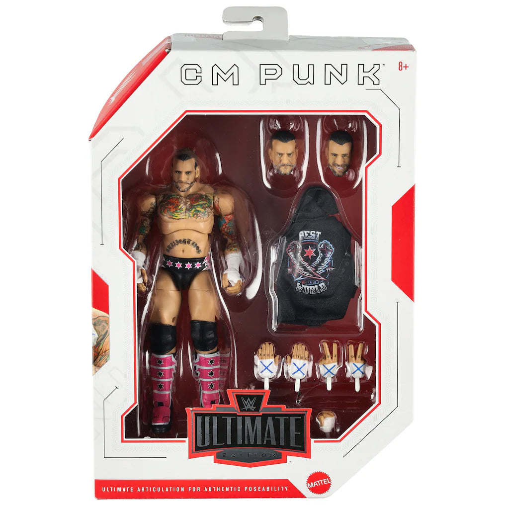 Mattel CM Punk Ultimate Edition Action Figure