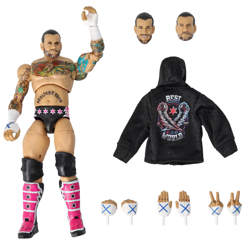 Mattel CM Punk Ultimate Edition Action Figure