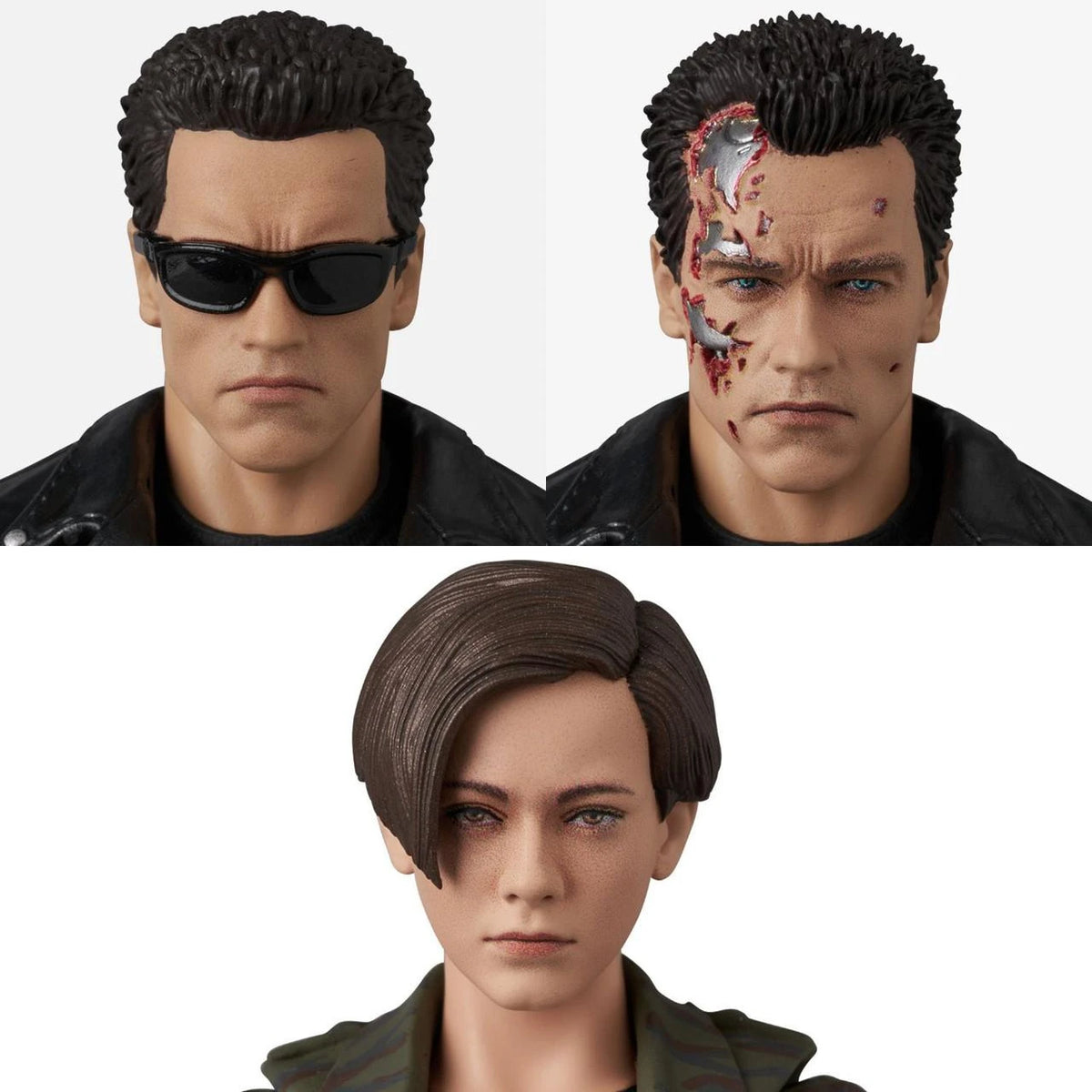 Terminator 2: Judgment Day MAFEX No.280 T-800 (T2 Ver.) and John Connor Action Figure Two-Pack