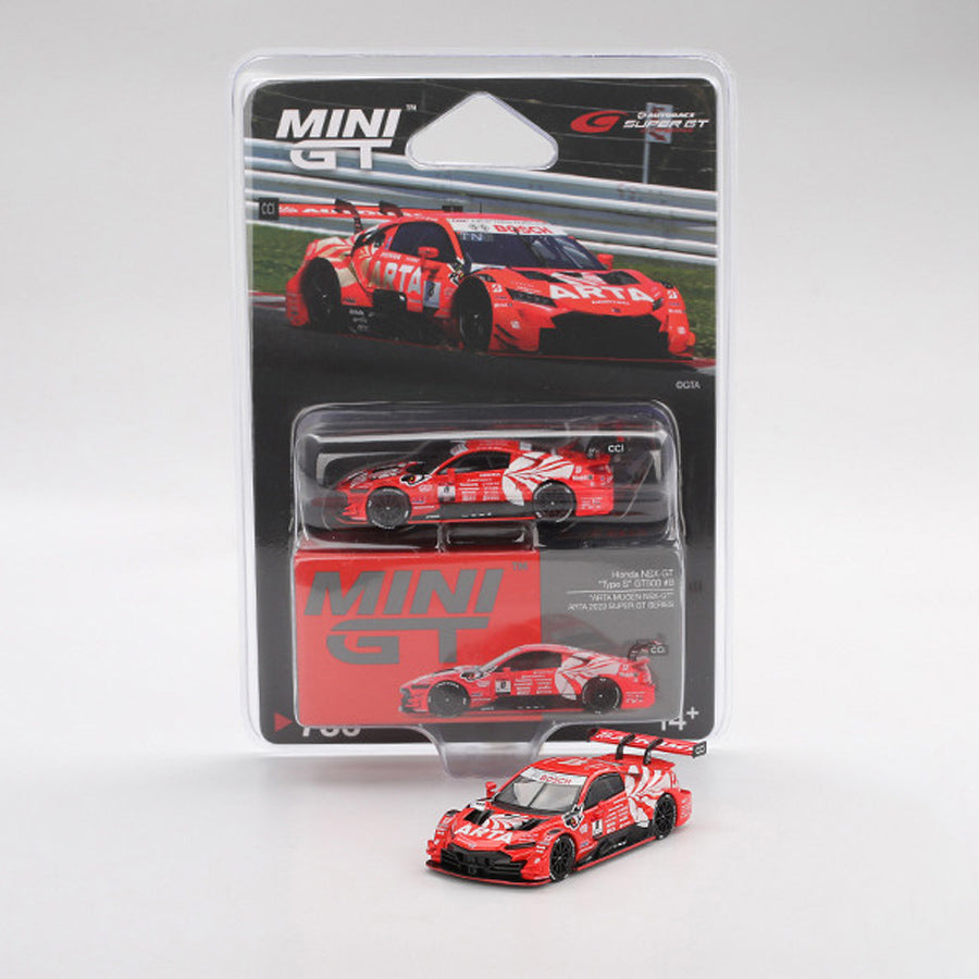 ミニカー MINI GT SUPER GT Realize ARTA TANAX 2022 Honda NSX-GT 'Type S' GT500 #8 ARTA Mugen NSX-GT Japan Exclusive by MI