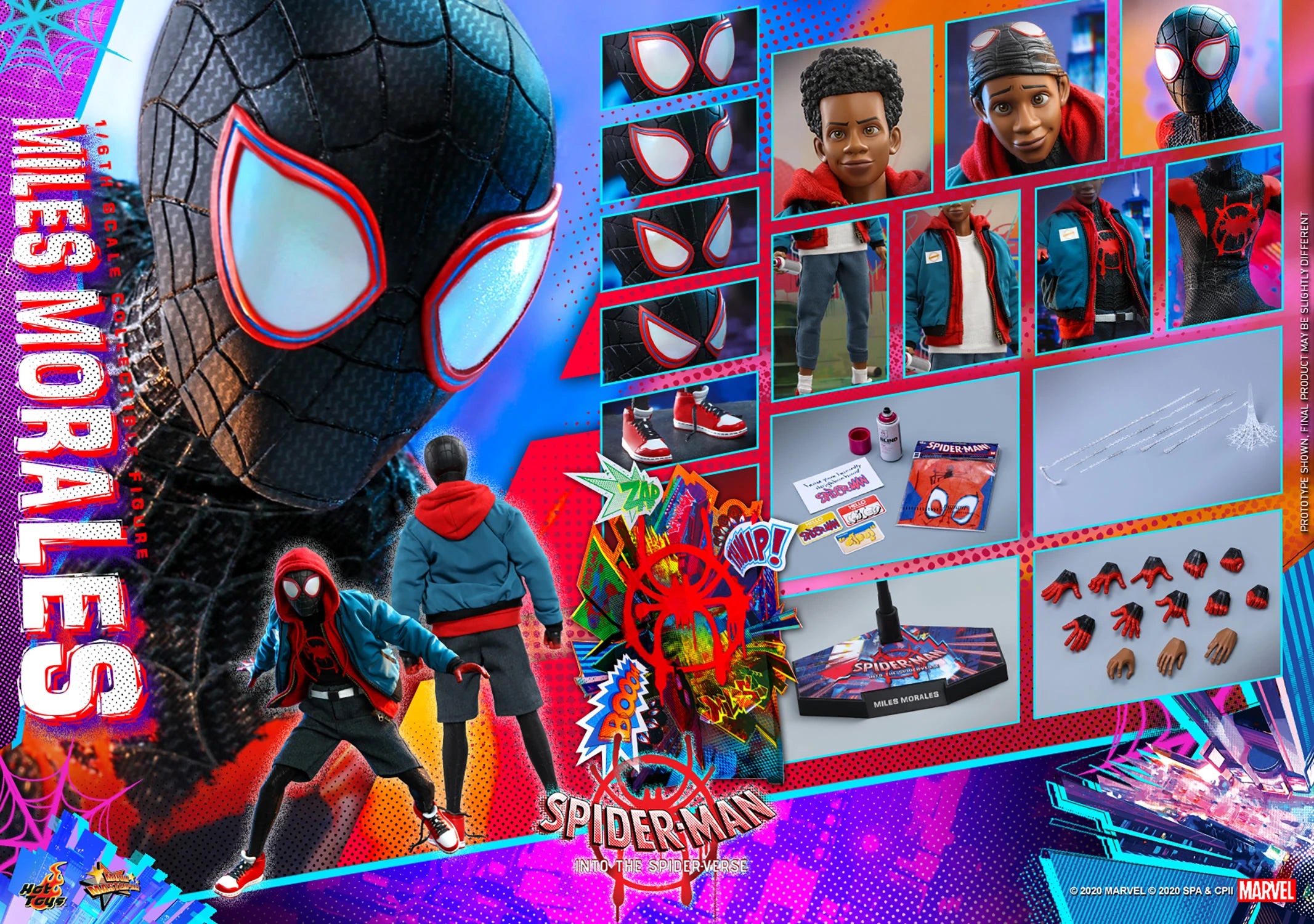 MILES MORALES Sixth Scale Figure by Hot Toys