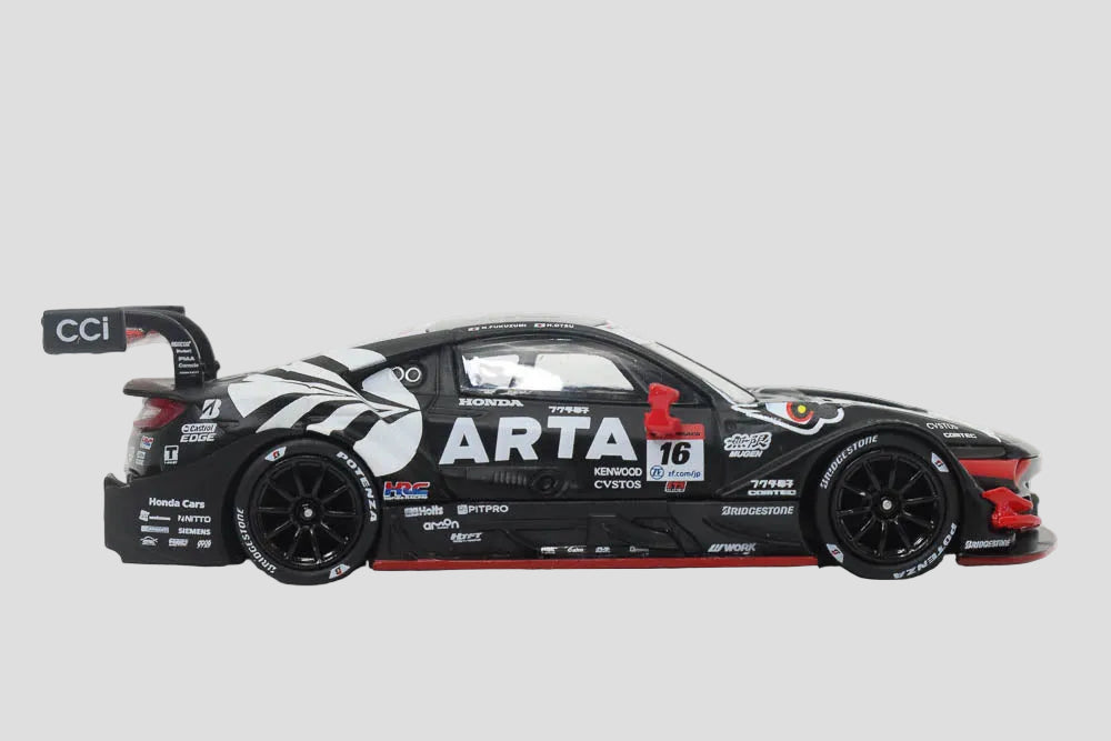 Honda NSX-GT 'Type S' GT500 #16 ARTA Mugen NSX-GT Japan Exclusive by MINI GT