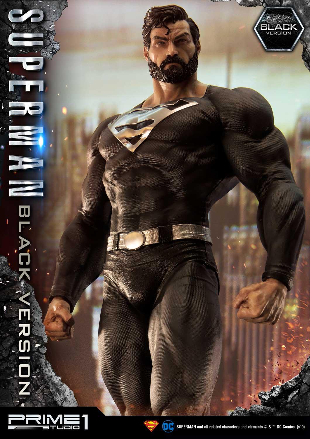 Prime 1 Studio Superman Black Version Statue
