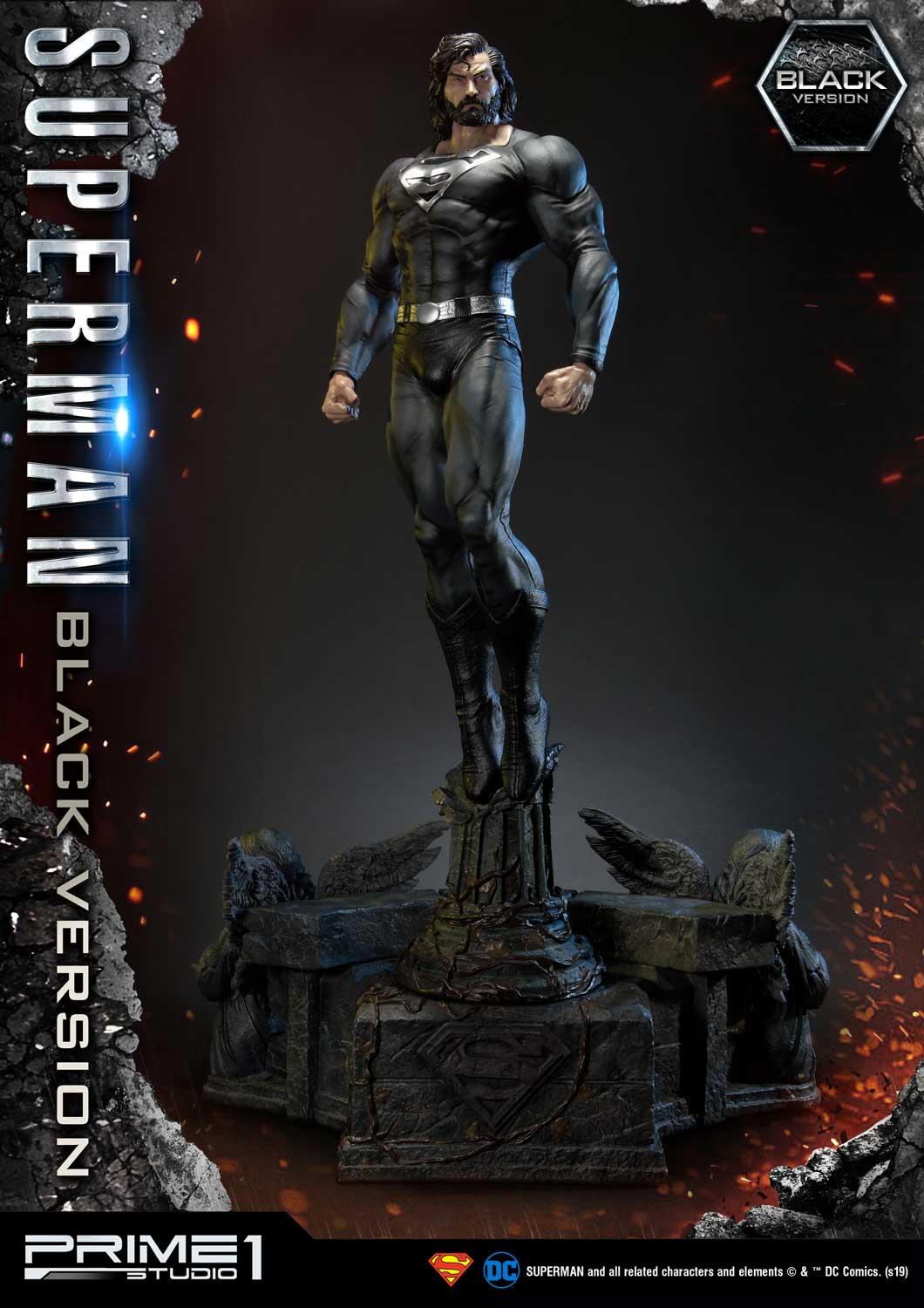 Prime 1 Studio Superman Black Version Statue