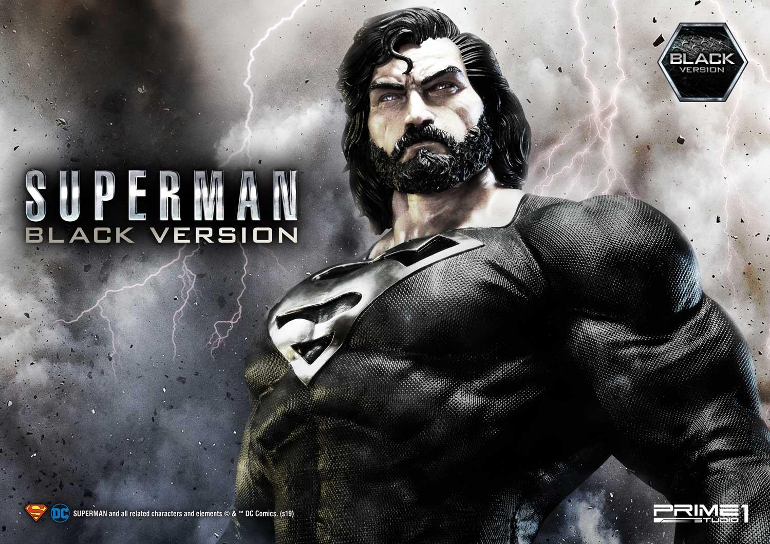 Prime 1 Studio Superman Black Version Statue