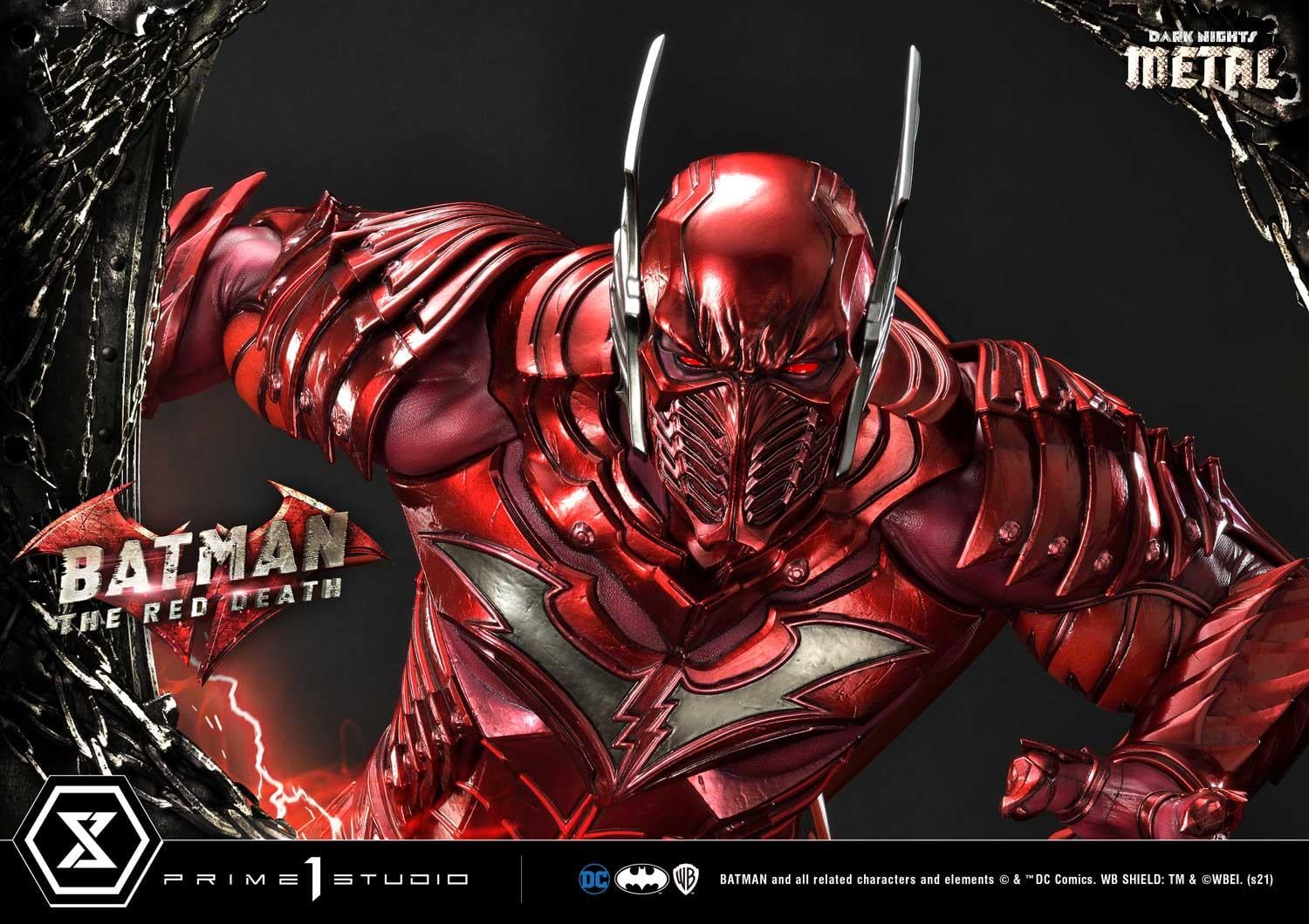 The Red Death DC Dark Knights Metal Statue by Prime 1 Studio