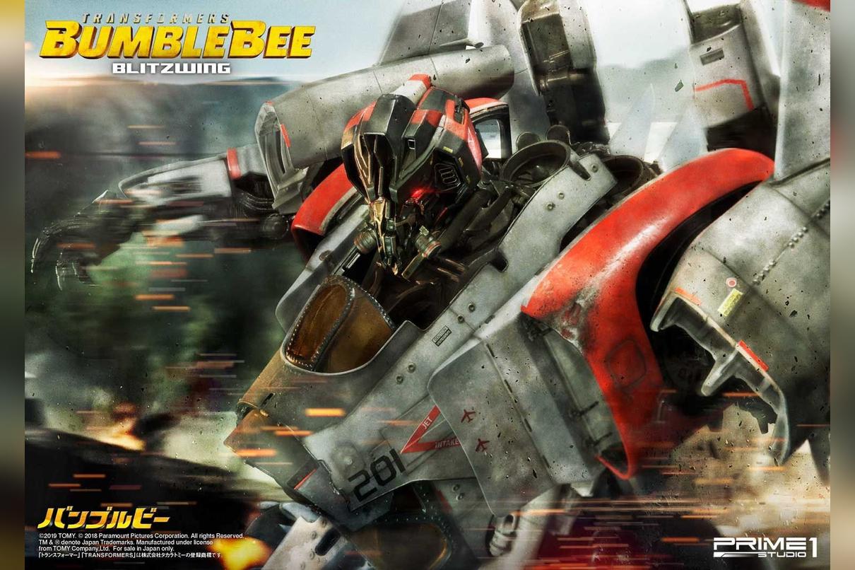 Transformers: Bumblebee (Film)  Blitzwing Statue By Prime1 Studios
