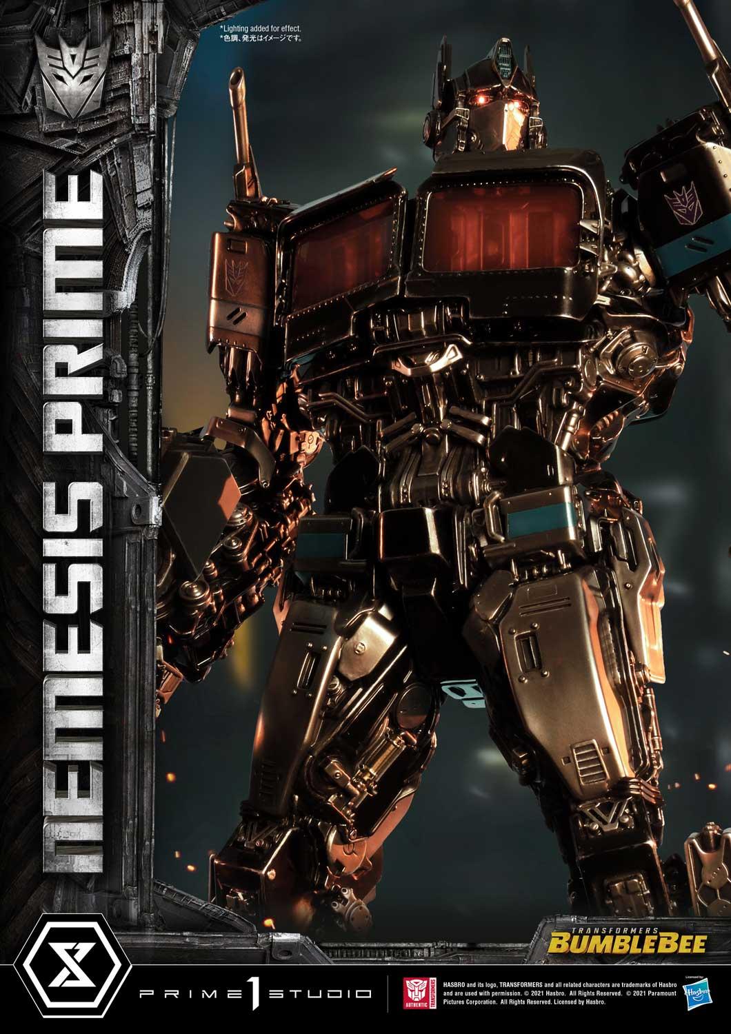 Nemesis Prime Bumblebee Movie Statue by Prime 1 Studio