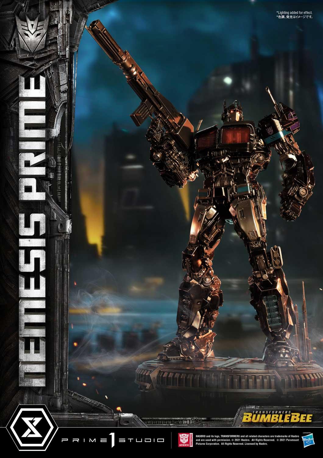 Nemesis Prime Bumblebee Movie Statue by Prime 1 Studio