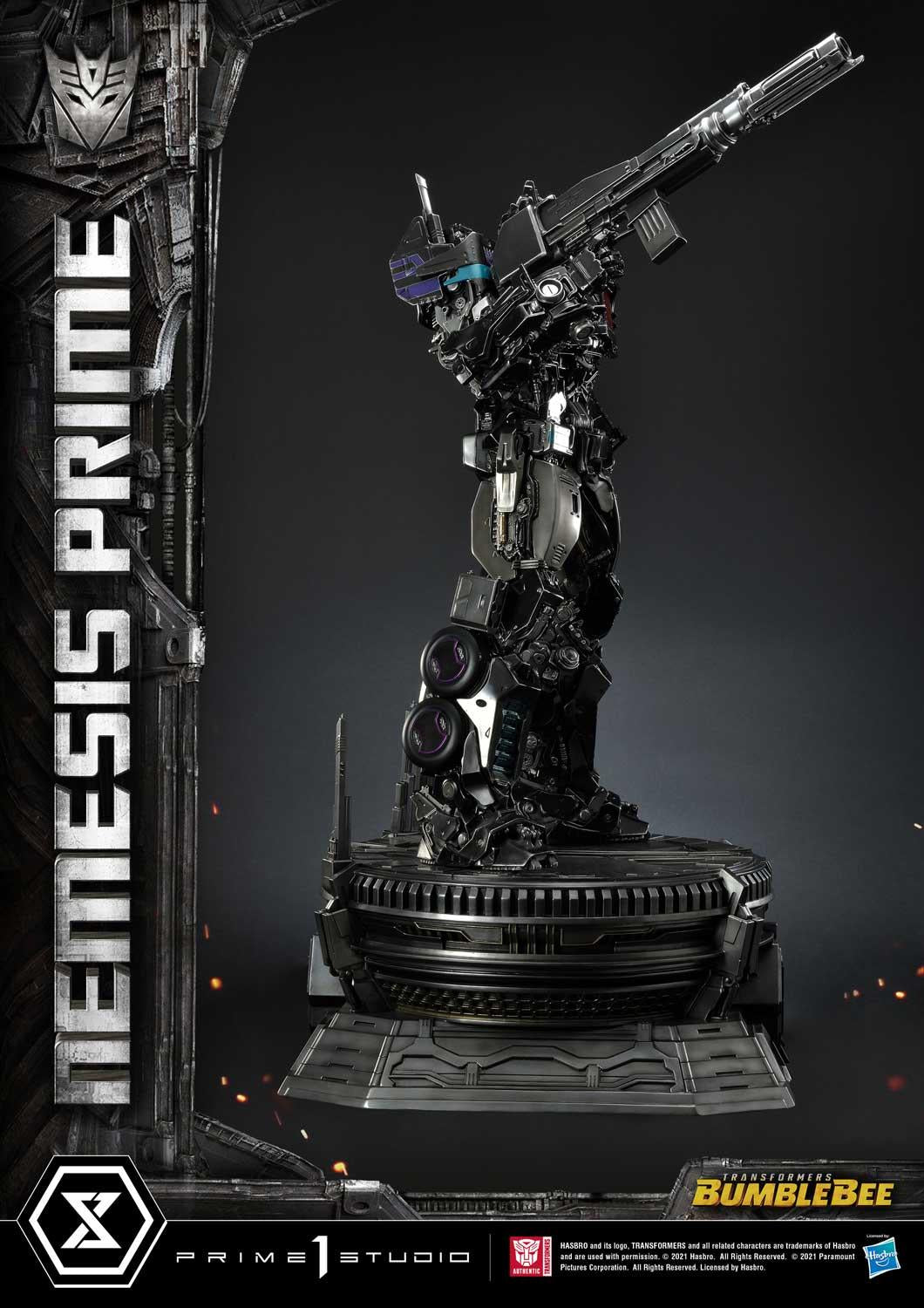 Nemesis Prime Bumblebee Movie Statue by Prime 1 Studio