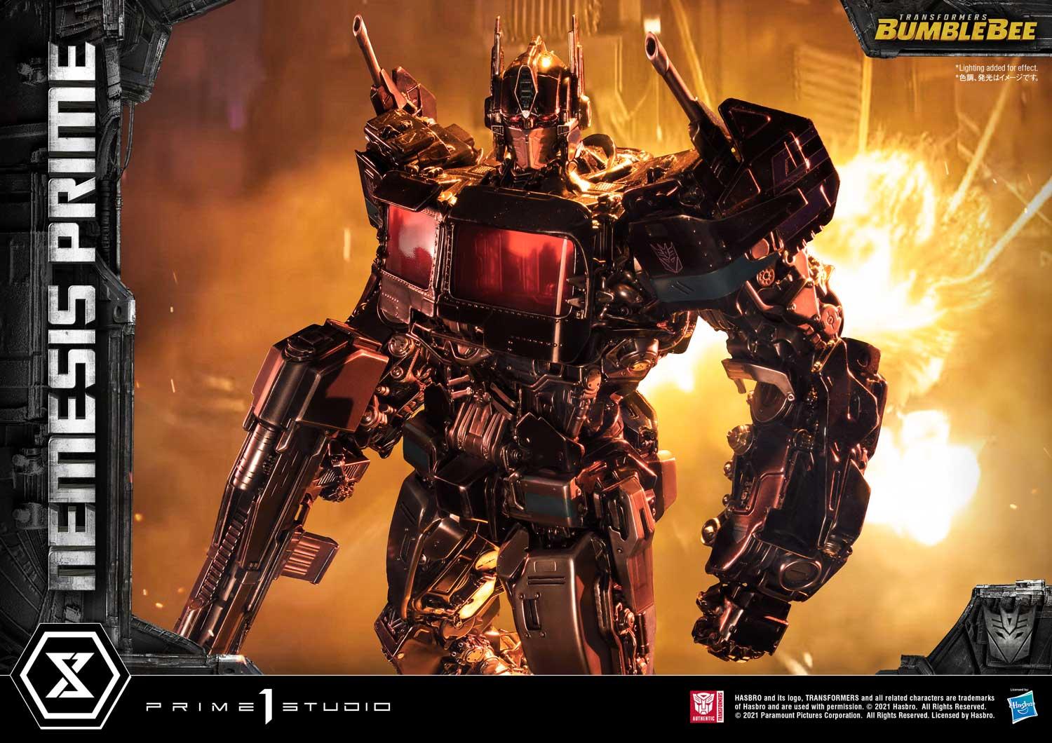 Nemesis Prime Bumblebee Movie Statue by Prime 1 Studio