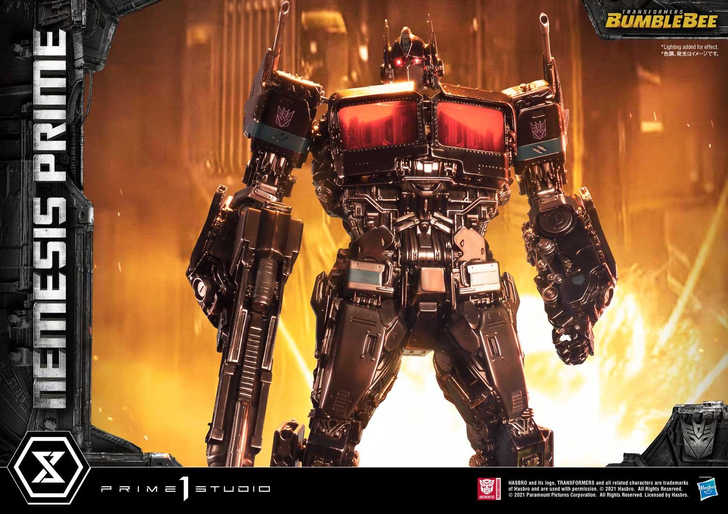 Nemesis Prime Bumblebee Movie Statue by Prime 1 Studio