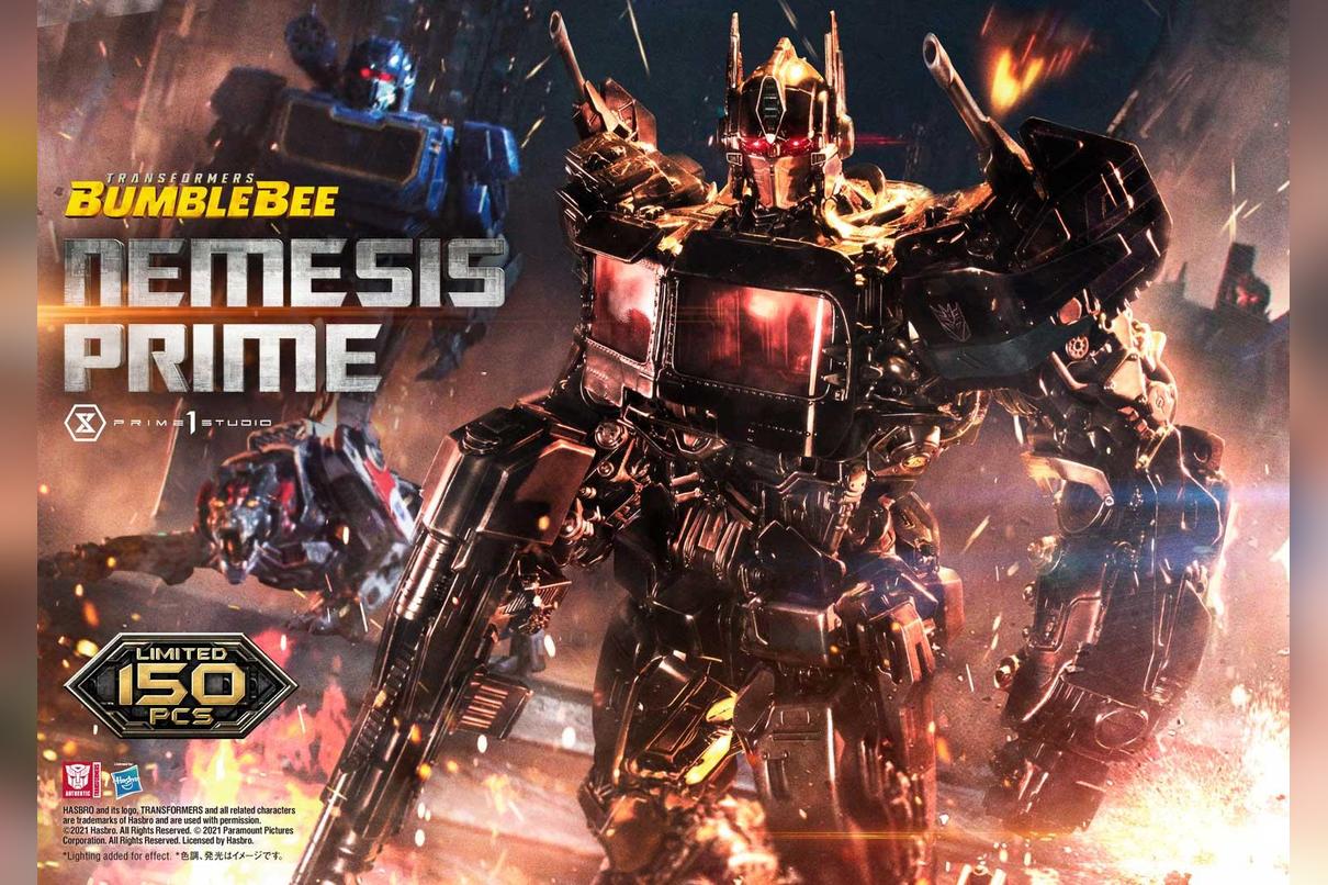 Nemesis Prime Bumblebee Movie Statue by Prime 1 Studio