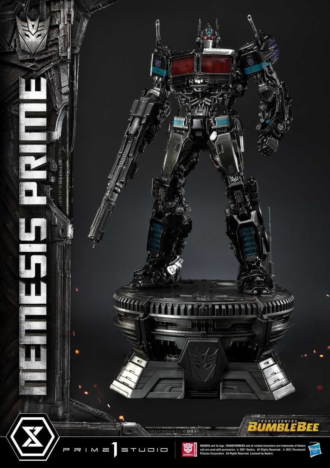 Nemesis Prime Bumblebee Movie Statue by Prime 1 Studio