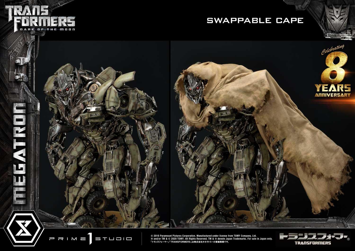 Transformers Dark of the Moon Megatron EX Bonus Version Statue By Prime1 Studios