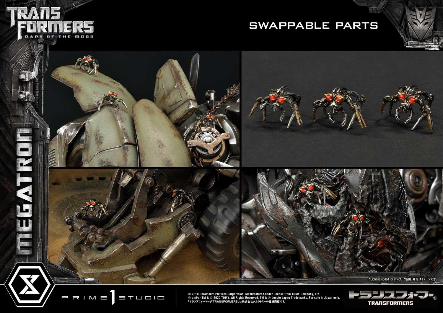 Transformers Dark of the Moon Megatron EX Bonus Version Statue By Prime1 Studios