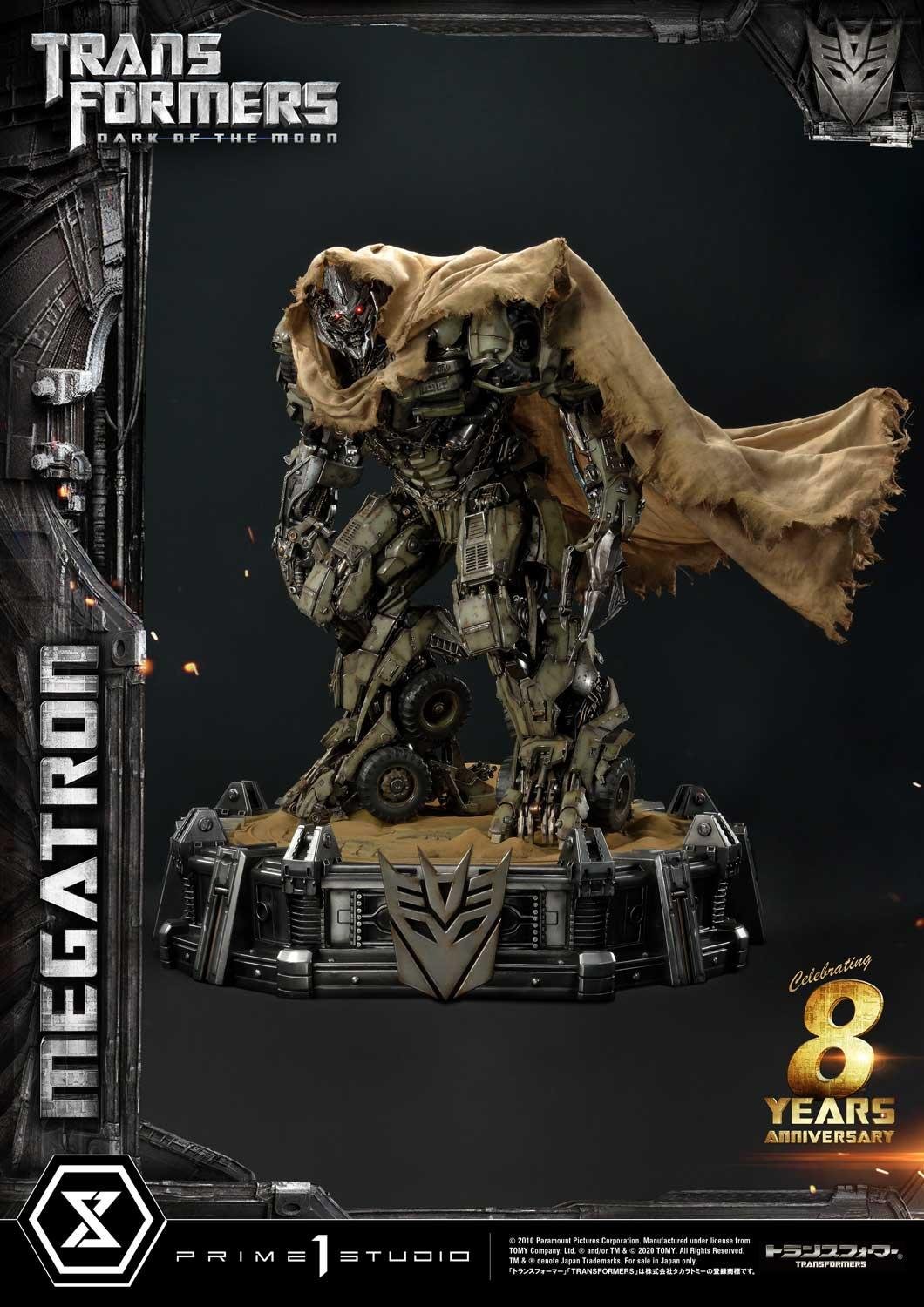 Transformers Dark of the Moon Megatron EX Bonus Version Statue By Prime1 Studios