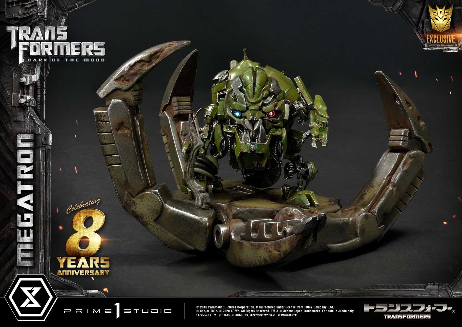 Transformers Dark of the Moon Megatron EX Bonus Version Statue By Prime1 Studios