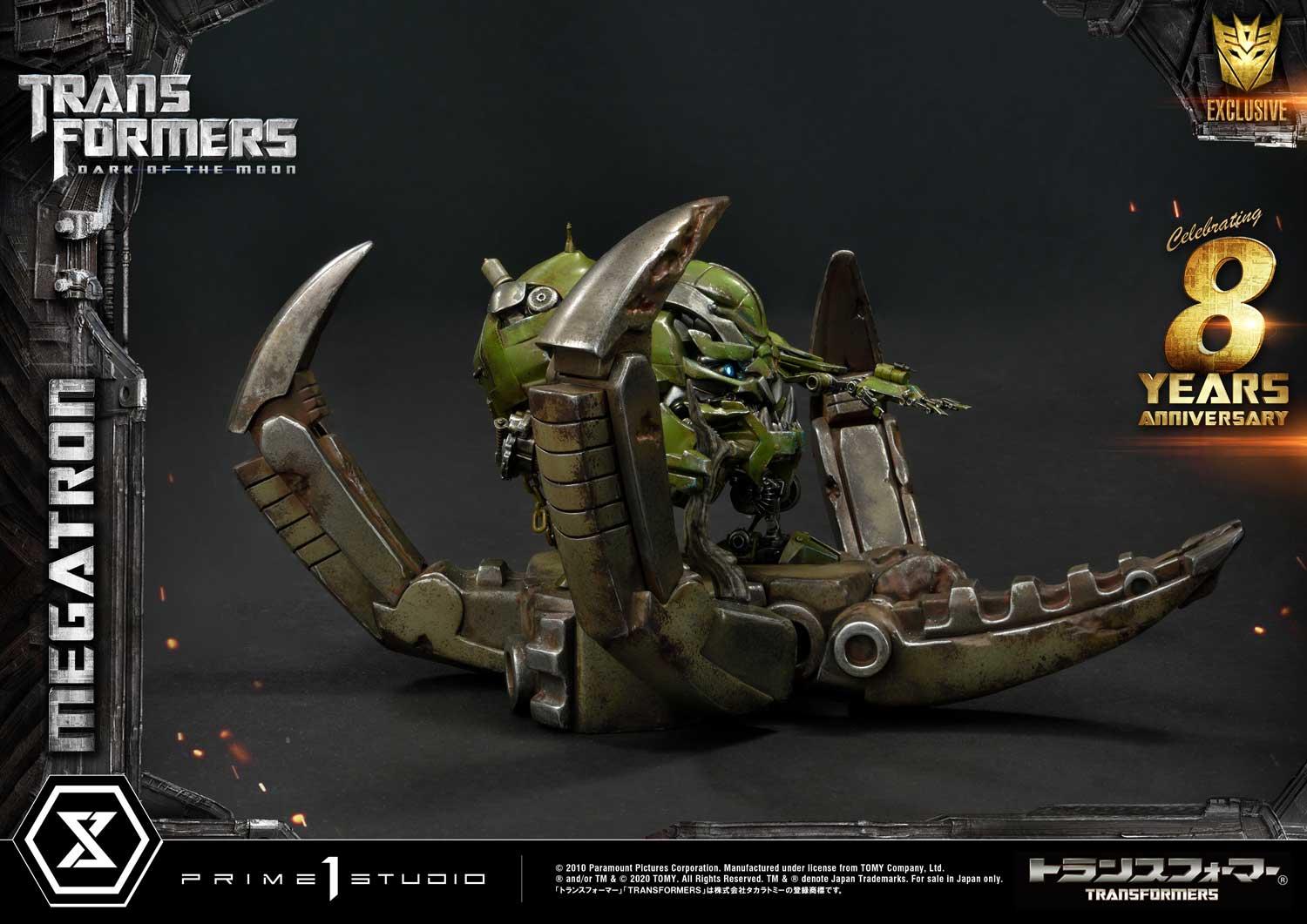 Transformers Dark of the Moon Megatron EX Bonus Version Statue By Prime1 Studios