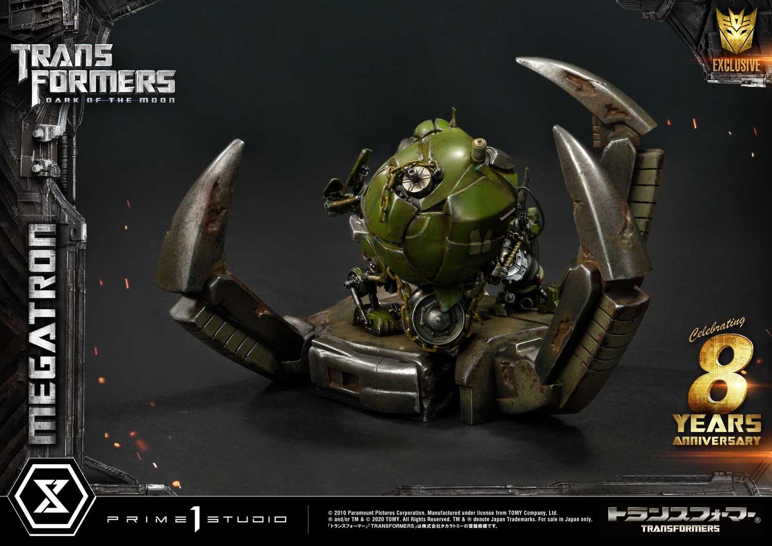 Transformers Dark of the Moon Megatron EX Bonus Version Statue By Prime1 Studios