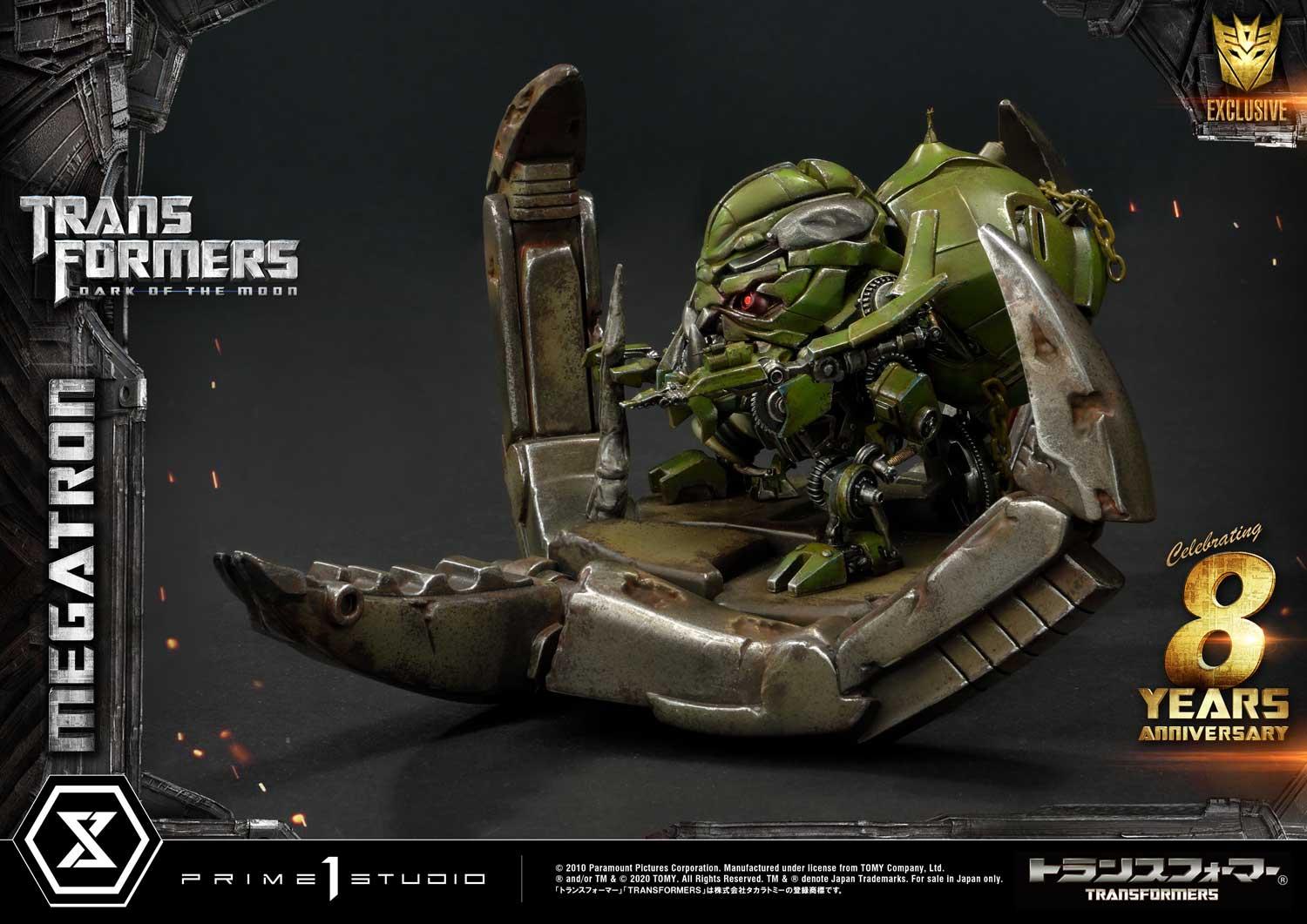 Transformers Dark of the Moon Megatron EX Bonus Version Statue By Prime1 Studios