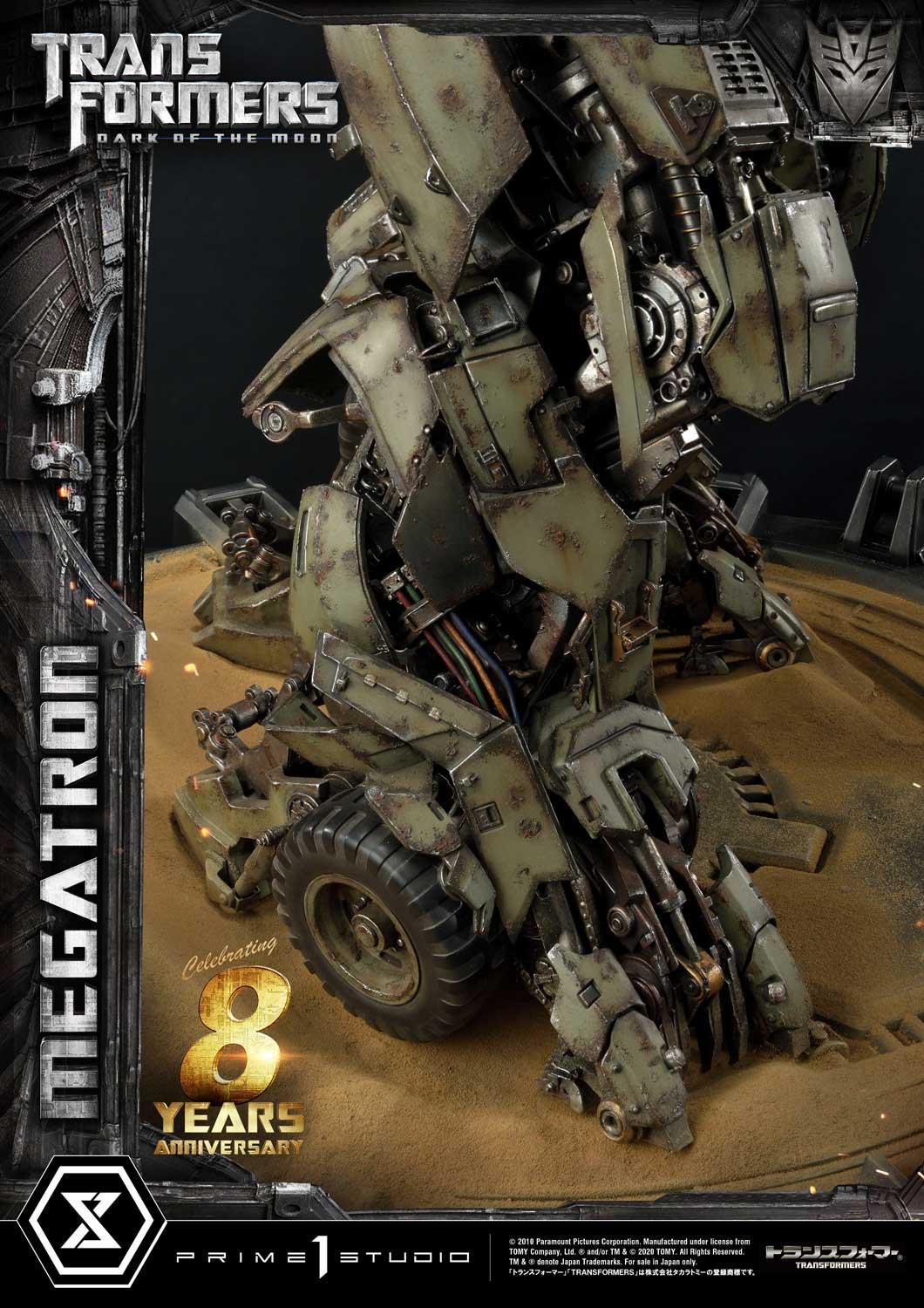 Transformers Dark of the Moon Megatron EX Bonus Version Statue By Prime1 Studios