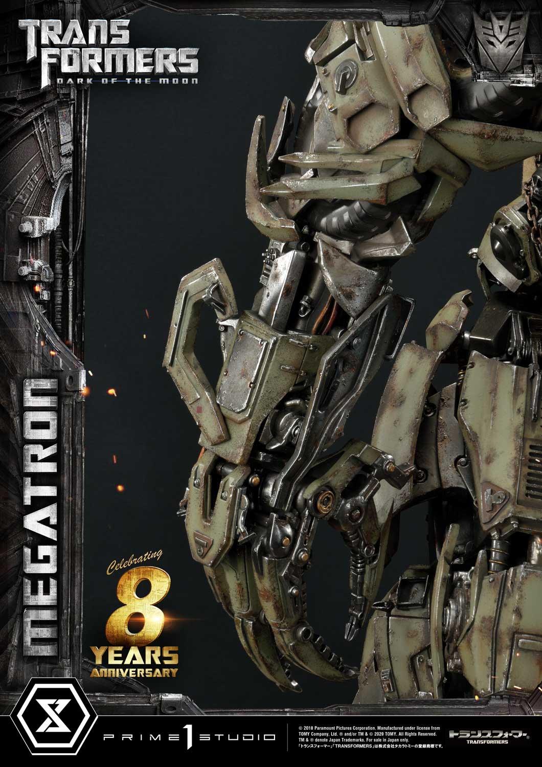 Transformers Dark of the Moon Megatron EX Bonus Version Statue By Prime1 Studios