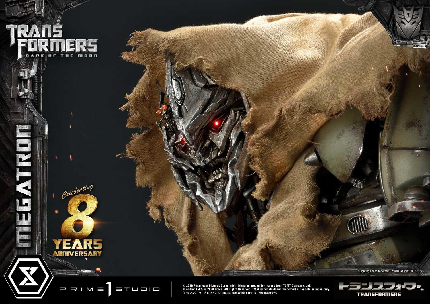 Transformers Dark of the Moon Megatron EX Bonus Version Statue By Prime1 Studios