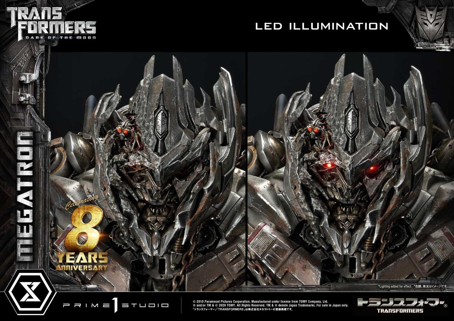 Transformers Dark of the Moon Megatron EX Bonus Version Statue By Prime1 Studios