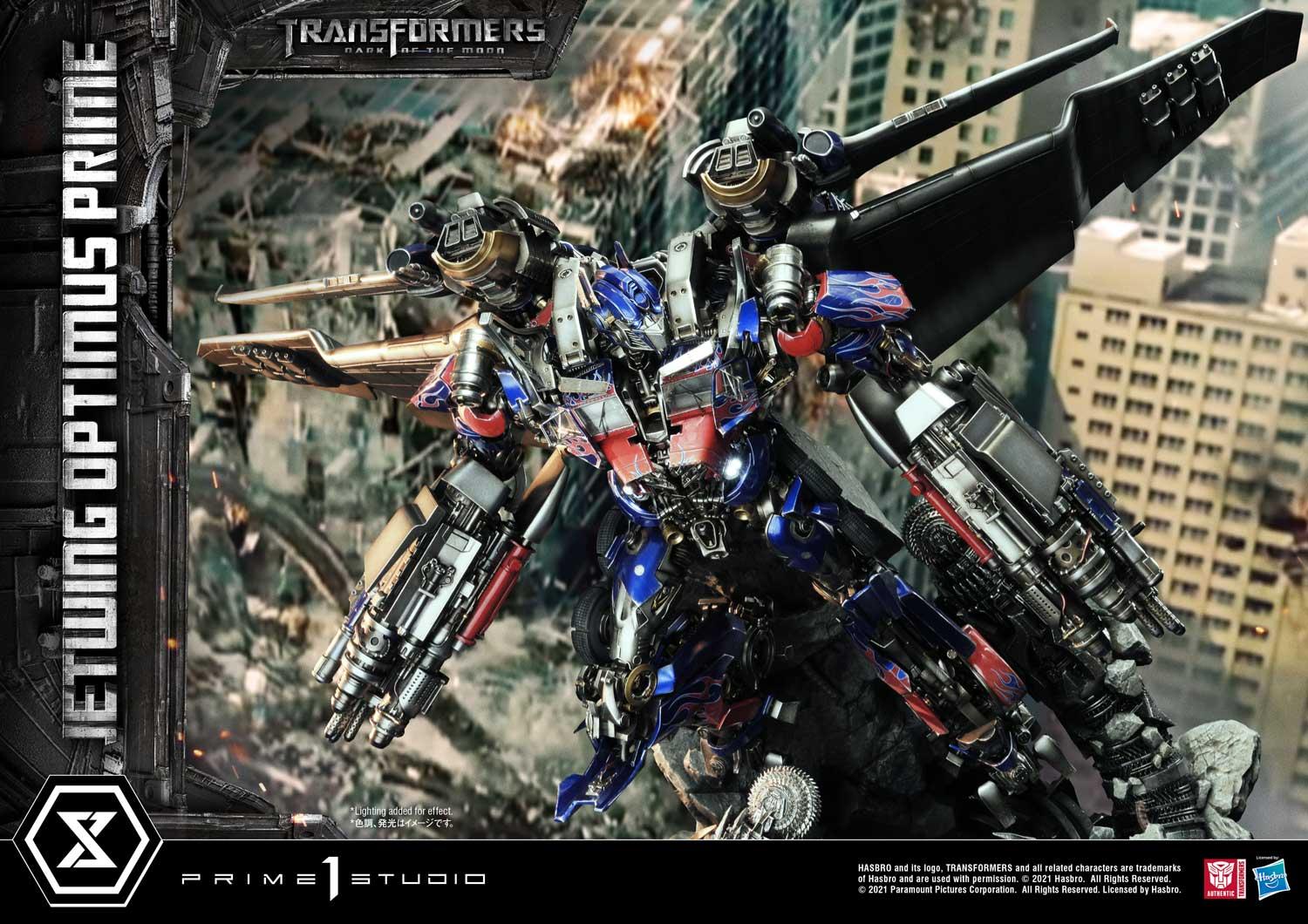 Transformers dark of the store moon jetwing optimus prime