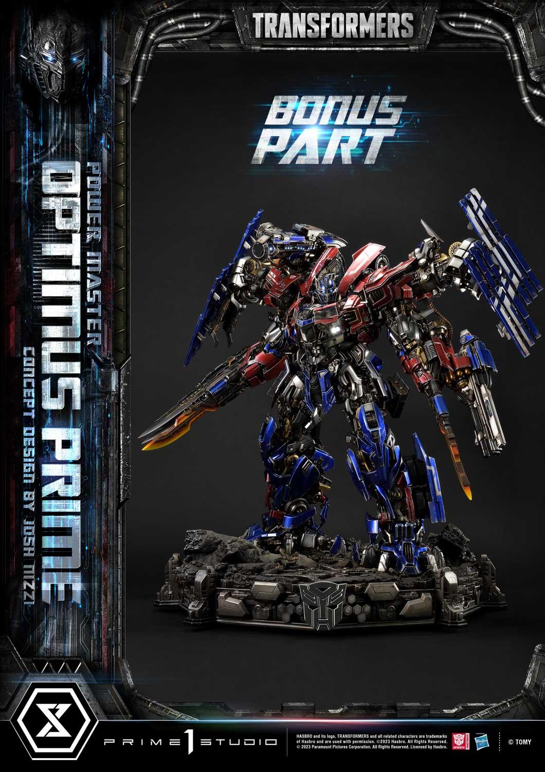 Prime 1 Studios Power Master Optimus Prime Ultimate Bonus version