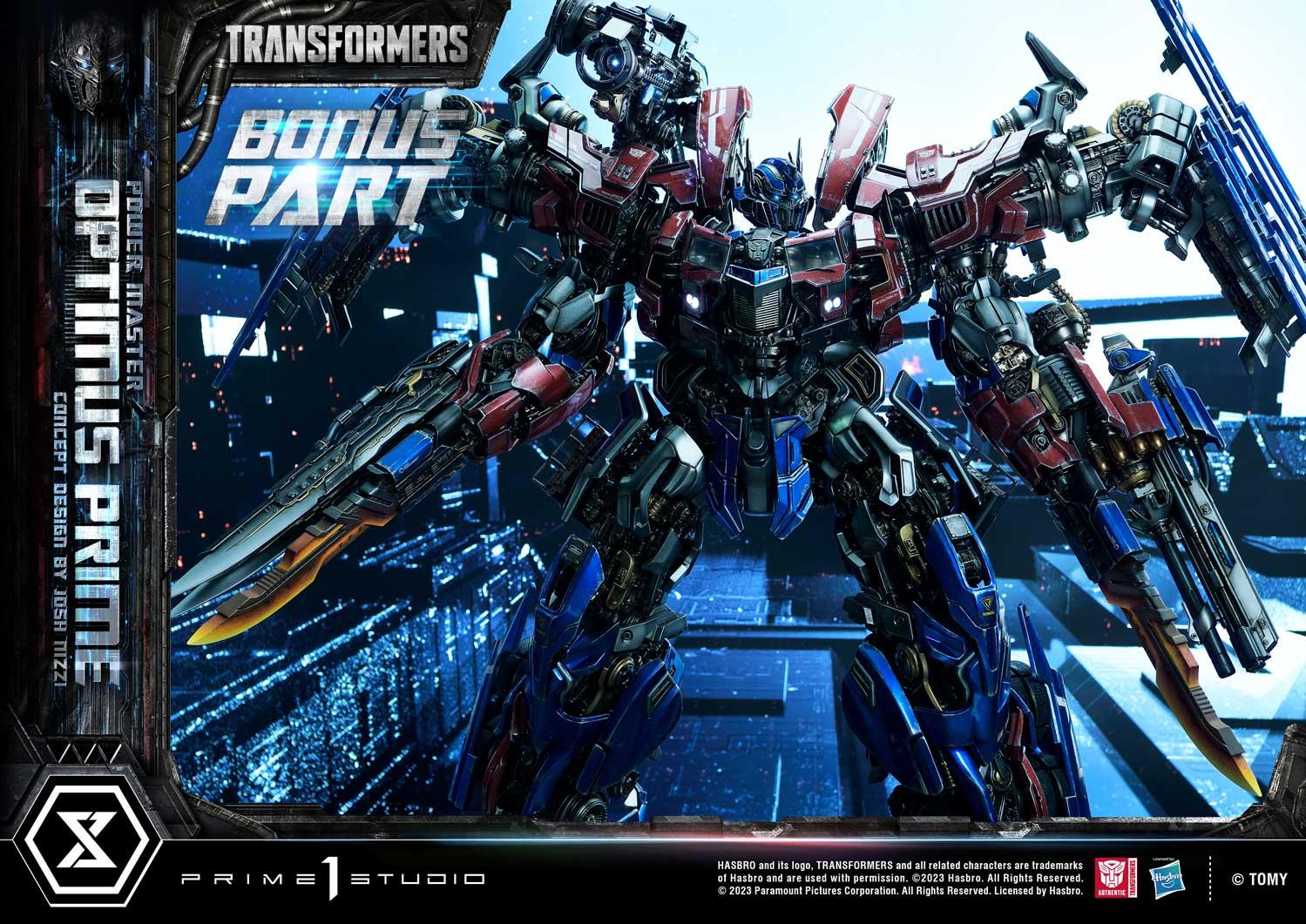 Prime 1 Studios Power Master Optimus Prime Ultimate Bonus version