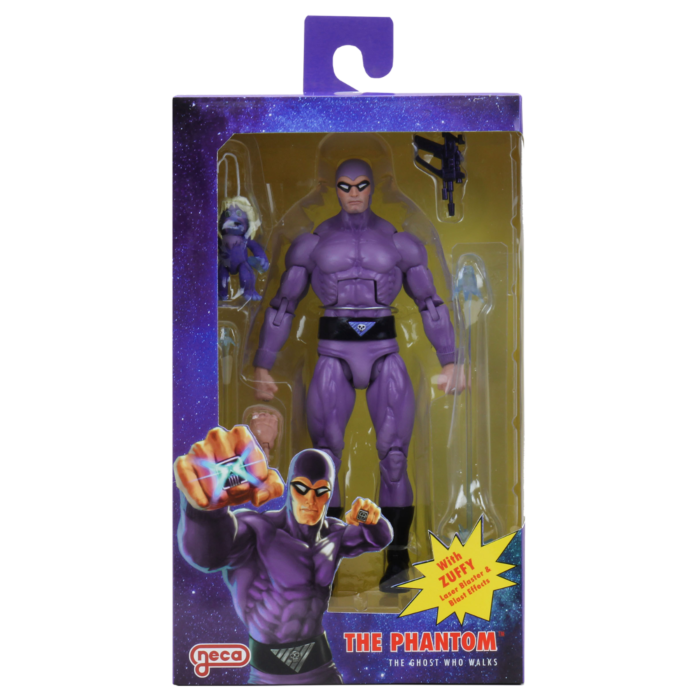Defenders of the Earth (1986) The Phantom 7” Scale Action Figure by NECA