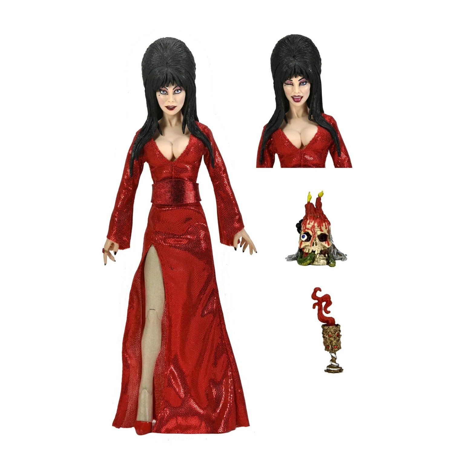 Elvira: Mistress of the Dark - Elvira (Red, Fright, and Boo Version) 8” Action Figure