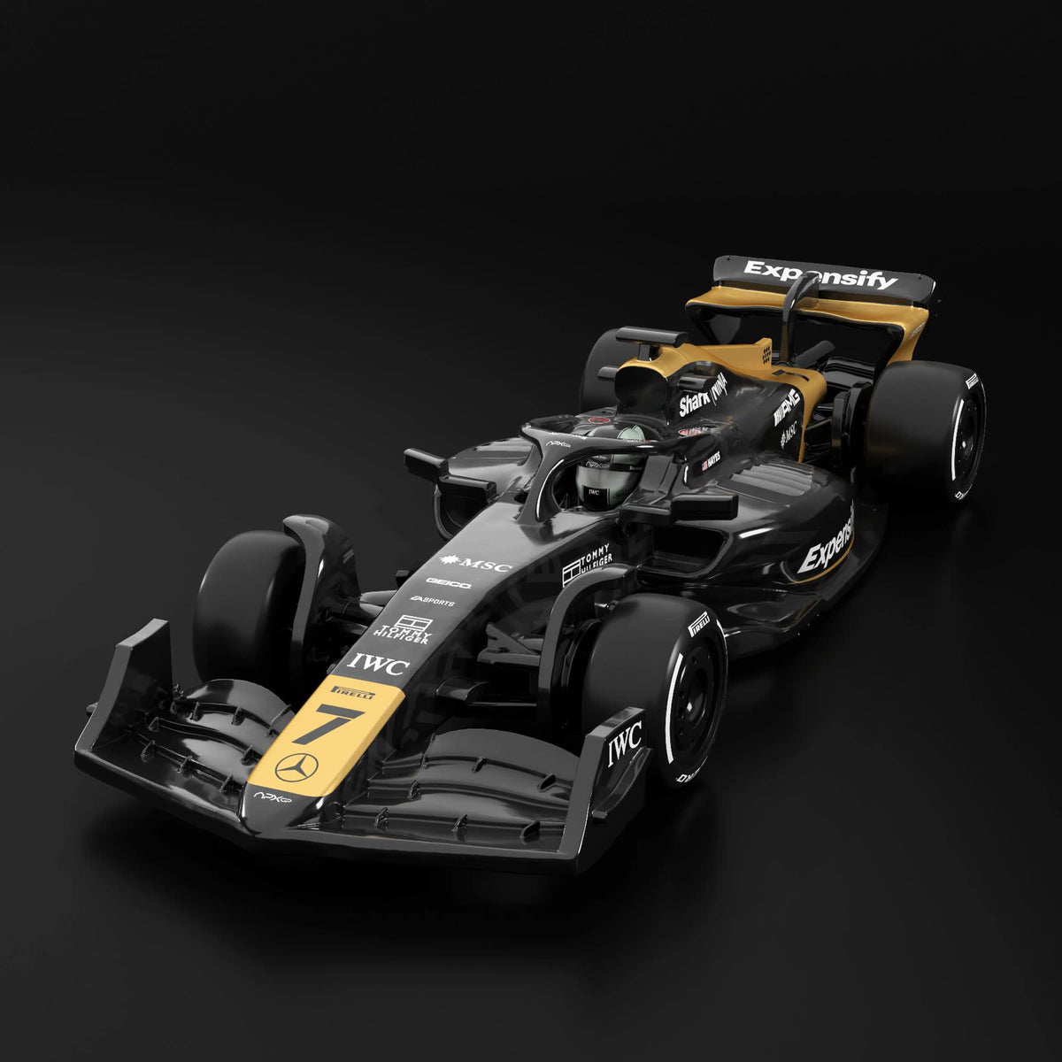 HotWheels RLC Formula 1 (F1) The Movie Apx gp IWC Premium RLC 1:64 Scale with protector