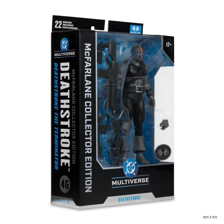 Deathstroke (Deathstroke The Terminator) McFarlane Collector Edition Platinum (Chase) Action Figure