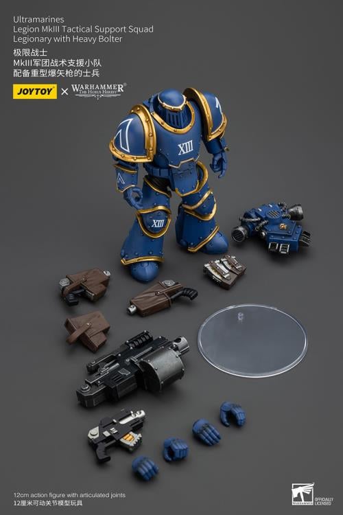 Warhammer The Horus Heresy Ultramarines Legion MKIII Tactical Support Squad 1:18 action figures