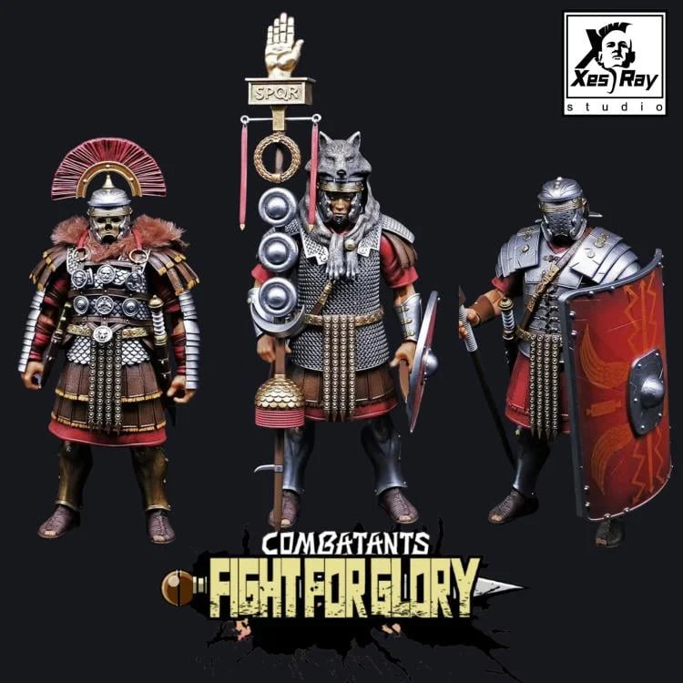 Combatants Fight For Glory Aulus the Signifer 1/12 Scale Figure