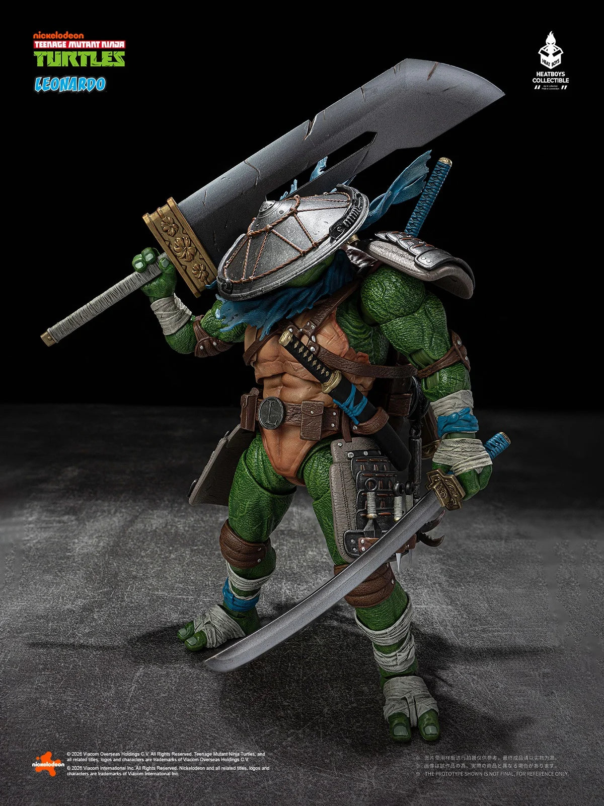 Teenage Mutant Ninja Turtles HB0103 Leonardo (Deluxe Ver.) Action Figure (With Bonus) BY HEATBOYS