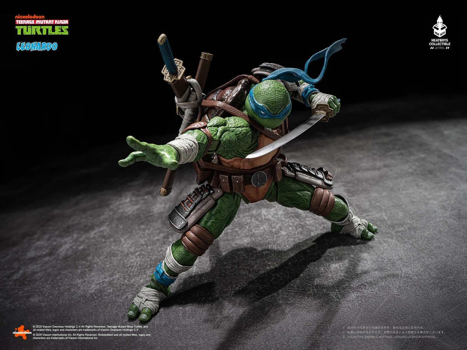Teenage Mutant Ninja Turtles HB0103 Leonardo (Standard Ver.) Action Figure by HEATBOYS