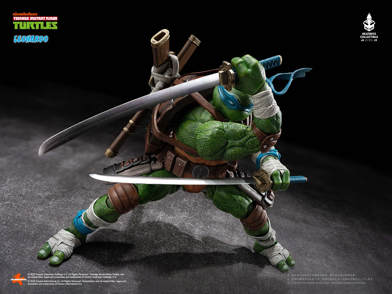 Teenage Mutant Ninja Turtles HB0103 Leonardo (Standard Ver.) Action Figure by HEATBOYS