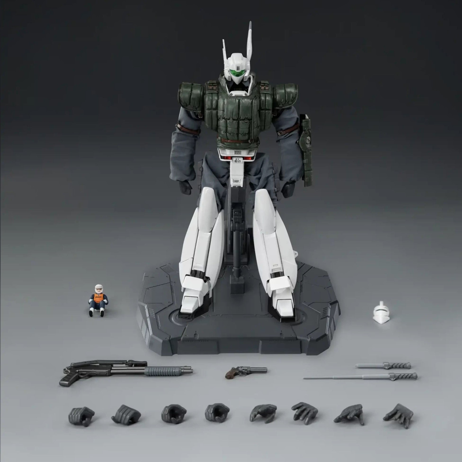 Patlabor 2: The Movie Ingram Unit 1 Reactive Armor Version ROBO-DOU Ac