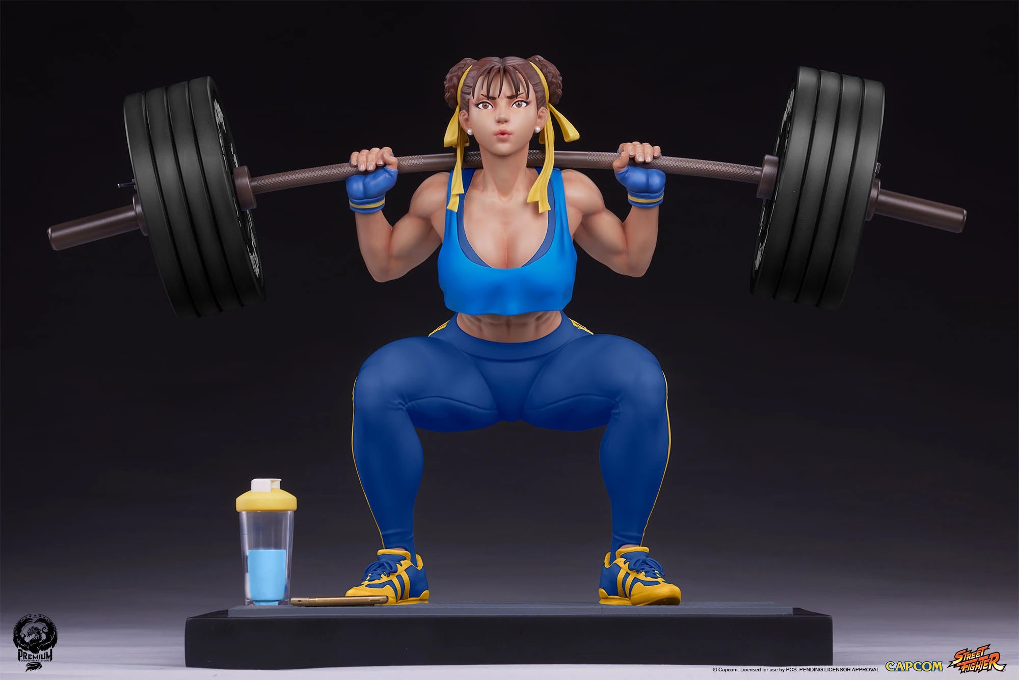 Chun-Li: Powerlifting (Alpha Edition) Quarter Scale Statue