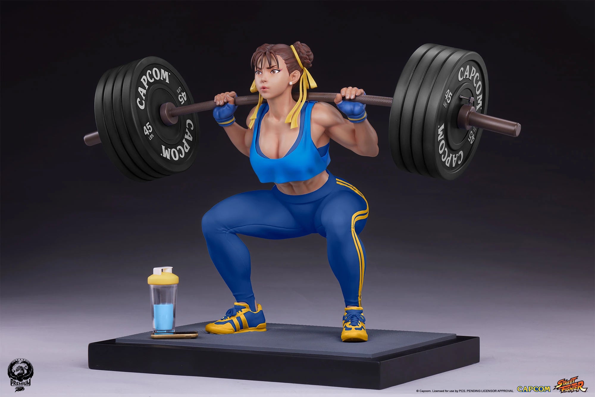 Chun-Li: Powerlifting (Alpha Edition) Quarter Scale Statue